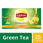 LIPTON HONEY LEMON GREEN TEA BAG - 25 BAGS